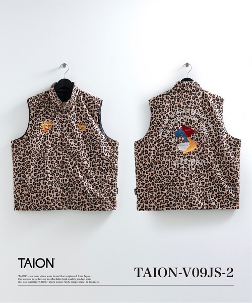 TAION(タイオン)の「【TAION(タイオン)】〈ユニセックス〉ジャパンスペシャル リバーシブル ベトジャン刺繍 ダウンベスト(ダウンベスト・メンズ・ブラック系その他3/ブルー系その他6/ブルー系その他7/ダークブラウン系9/ホワイト系その他/その他11・S/M/L/XL)」の6枚目の写真