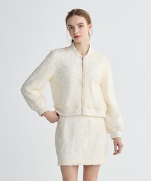 BIRTHDAY BASH（バースデイバッシュ）の「TINA FLOWER FRONT ZIP BLOUSON（ブルゾン）」