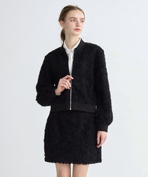 BIRTHDAY BASH（バースデイバッシュ）の「TINA FLOWER FRONT ZIP BLOUSON（ブルゾン）」