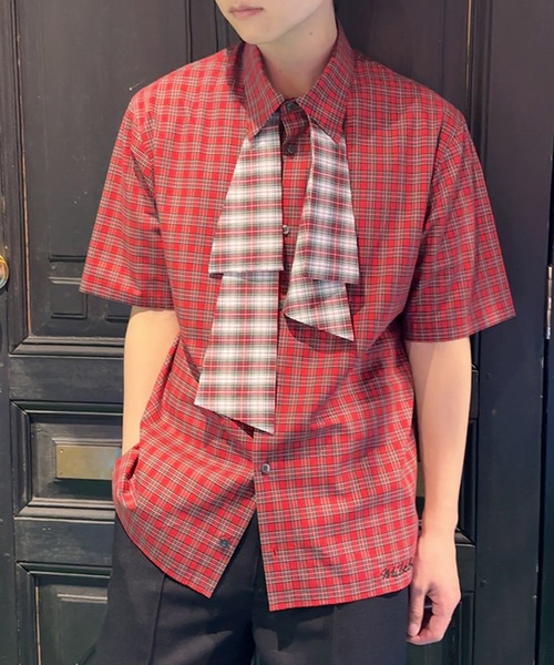 MILKBOY（ミルクボーイ）の「ARRANGEABLE BOW シャツ（シャツ/ブラウス・メンズ・A/C/B・FREE）」の2枚目の写真