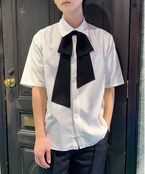 MILKBOY（ミルクボーイ）の「ARRANGEABLE BOW シャツ（シャツ/ブラウス・メンズ・A/C/B・FREE）」の4枚目の写真