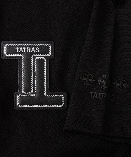 TATRAS（タトラス）の「[TATRAS/タトラス] CEFEO フェイクレザーワッペンロゴ ショートスリーブTシャツ（Tシャツ/カットソー・レディース・アイボリー/ブラック・1/2）」の13枚目の写真