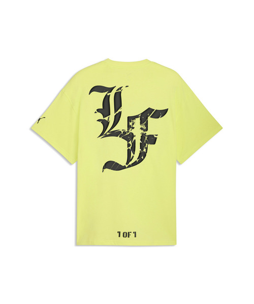 PUMA(プーマ)の「PUMA プーマ ユニセックス バスケットボール LA FRANCE サプライ 半袖 Tシャツ(Tシャツ/カットソー・メンズ・ブラック/イエロー・LARGE/MEDIUM/X-SMALL/SMALL/X-LARGE)」の10枚目の写真