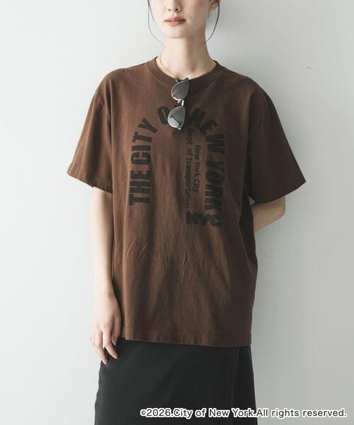 GOOD ROCK SPEED（グッドロックスピード）の「『別注』GOOD ROCK SPEED×URBAN RESEARCH　 NYC T-SHIRTS（Tシャツ/カットソー・レディース・ブルー/ブラウン/レッド・FREE）」の12枚目の写真