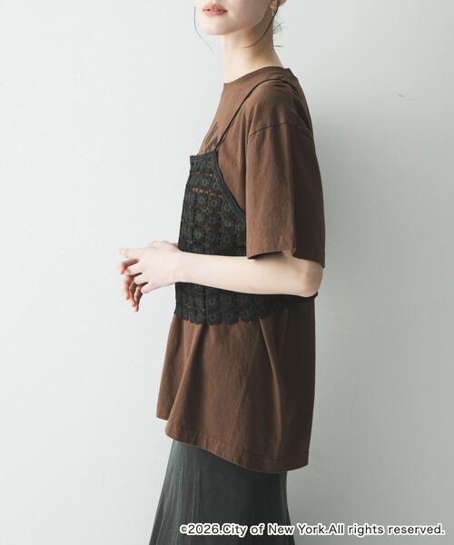 GOOD ROCK SPEED（グッドロックスピード）の「『別注』GOOD ROCK SPEED×URBAN RESEARCH　 NYC T-SHIRTS（Tシャツ/カットソー・レディース・ブルー/ブラウン/レッド・FREE）」の15枚目の写真