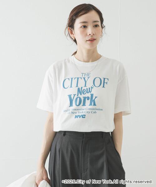 GOOD ROCK SPEED（グッドロックスピード）の「『別注』GOOD ROCK SPEED×URBAN RESEARCH　 NYC T-SHIRTS（Tシャツ/カットソー・レディース・ブルー/ブラウン/レッド・FREE）」の6枚目の写真