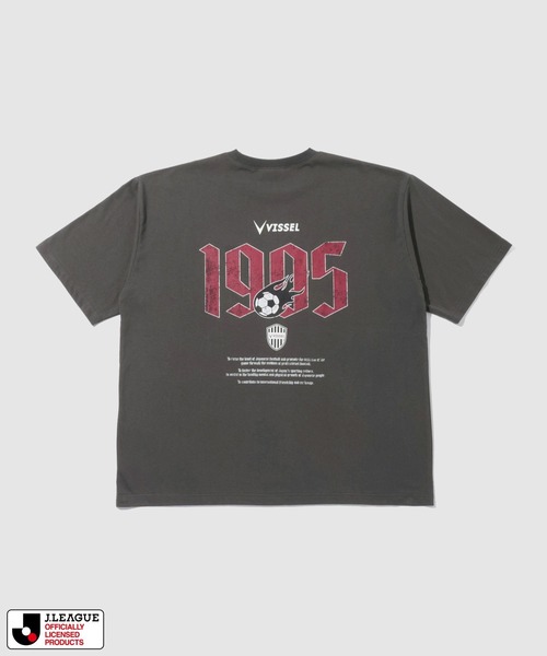 Mac-House(マックハウス)の「ヴィッセル神戸 デザインTシャツ/Jリーグ VISSEL KOBE(Tシャツ/カットソー・メンズ・チャコールグレー/ホワイト・M/L)」の15枚目の写真