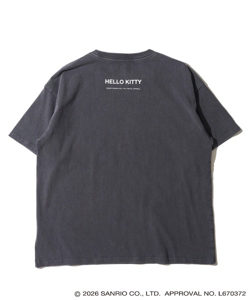 ADPOSION(アドポーション)の「【HELLO KITTY / ハローキティ】ハローキティ ブラックTシャツ(Tシャツ/カットソー・レディース・グレー系1/ホワイト系1/ホワイト系2/グレー系2・MEDIUM/LARGE/X-LARGE)」の20枚目の写真