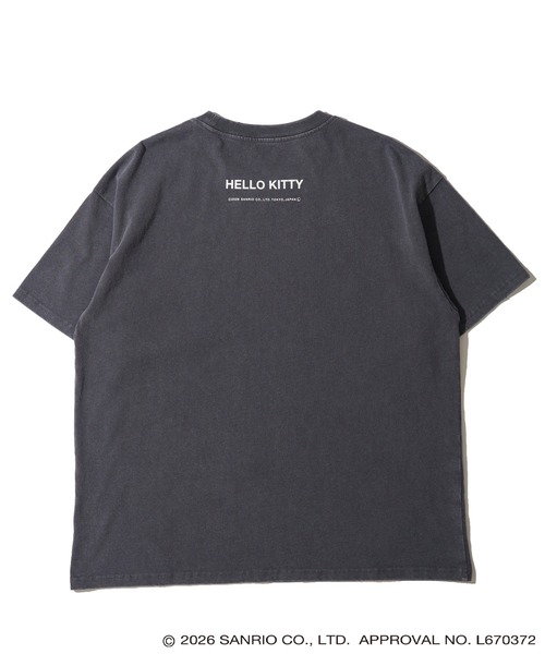 ADPOSION(アドポーション)の「【HELLO KITTY / ハローキティ】ハローキティ ブラックTシャツ(Tシャツ/カットソー・レディース・グレー系1/ホワイト系1/ホワイト系2/グレー系2・MEDIUM/LARGE/X-LARGE)」の18枚目の写真