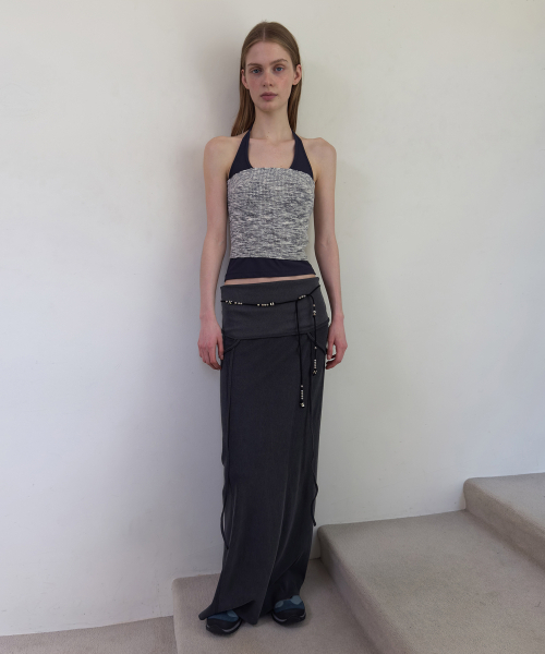 DIAGONAL(ダイアゴナル)の「BACK SLIT TUBE TOP (mix1)(ニット/セーター・レディース・その他・FREE)」の11枚目の写真