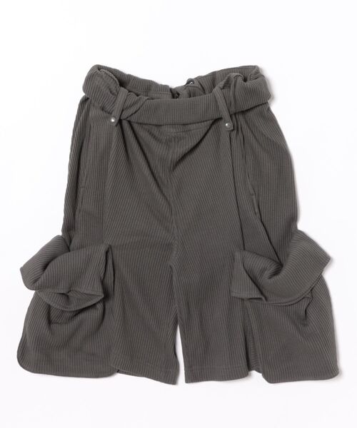 OPEN Yy/オープンワイワイ/ROLLED WAIST WAFFLE CARGO（カーゴパンツ
