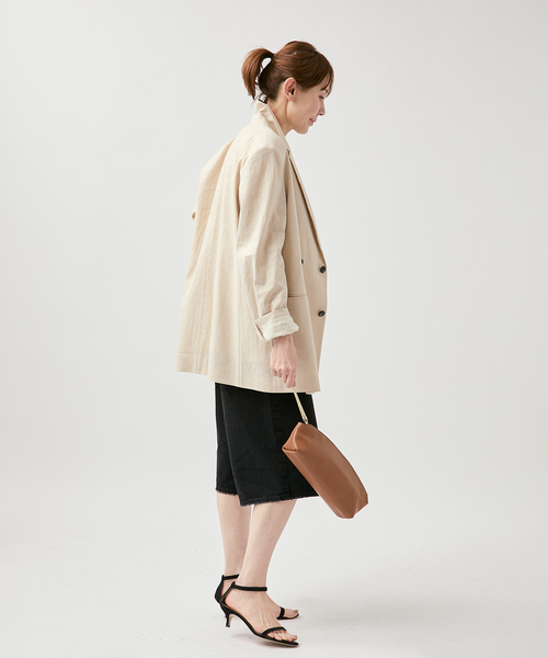upperhights(アッパーハイツ)の「upper hights アッパーハイツ THE LIAM SHORT 8BB319602(その他パンツ・レディース・ブラック・26/25/24/23)」の5枚目の写真