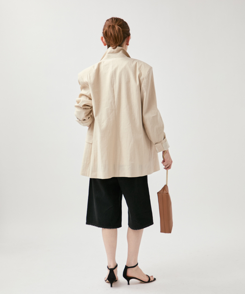 upperhights(アッパーハイツ)の「upper hights アッパーハイツ THE LIAM SHORT 8BB319602(その他パンツ・レディース・ブラック・26/25/24/23)」の6枚目の写真