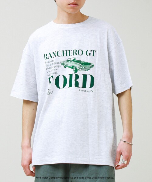 GOOD ROCK SPEED(グッドロックスピード)の「【GOOD ROCK SPEED】Ford / フォード グラフィックTシャツ(Tシャツ/カットソー・メンズ・ライトグレー/オフホワイト/ブラック・M/L)」の6枚目の写真