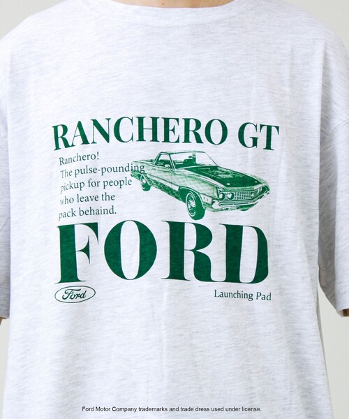 GOOD ROCK SPEED(グッドロックスピード)の「【GOOD ROCK SPEED】Ford / フォード グラフィックTシャツ(Tシャツ/カットソー・メンズ・ライトグレー/オフホワイト/ブラック・M/L)」の14枚目の写真