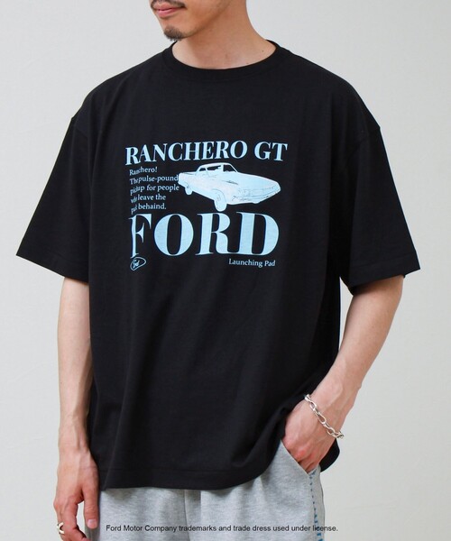 GOOD ROCK SPEED(グッドロックスピード)の「【GOOD ROCK SPEED】Ford / フォード グラフィックTシャツ(Tシャツ/カットソー・メンズ・ライトグレー/オフホワイト/ブラック・M/L)」の16枚目の写真
