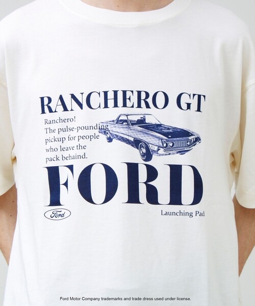 GOOD ROCK SPEED(グッドロックスピード)の「【GOOD ROCK SPEED】Ford / フォード グラフィックTシャツ(Tシャツ/カットソー・メンズ・ライトグレー/オフホワイト/ブラック・M/L)」の13枚目の写真