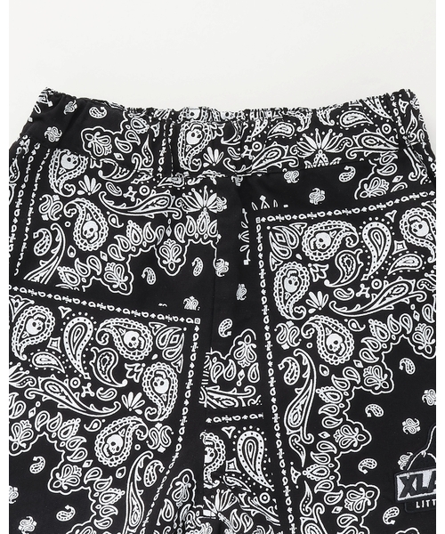 XLARGE KIDS(エクストララージキッズ)の「バンダナ総柄 パナマ織ショートパンツ(その他パンツ・キッズ・オフホワイト/ブラック・100cm/110cm/130cm/140cm/120cm/90cm)」の13枚目の写真