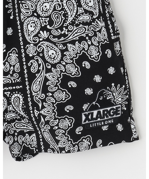 XLARGE KIDS(エクストララージキッズ)の「バンダナ総柄 パナマ織ショートパンツ(その他パンツ・キッズ・オフホワイト/ブラック・100cm/110cm/130cm/140cm/120cm/90cm)」の10枚目の写真