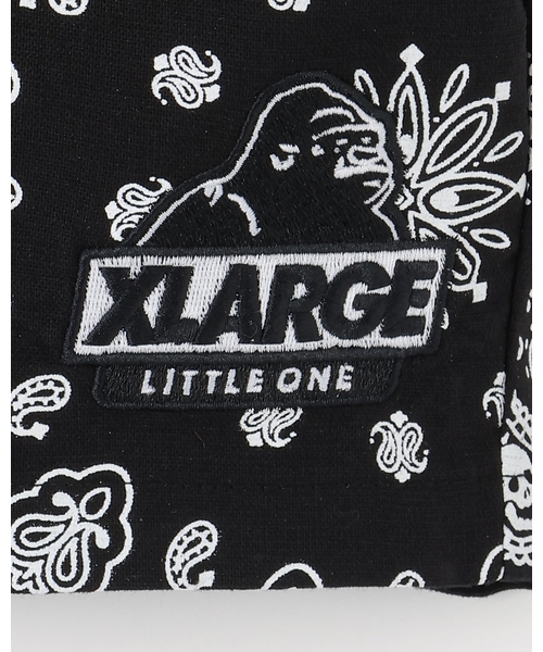 XLARGE KIDS(エクストララージキッズ)の「バンダナ総柄 パナマ織ショートパンツ(その他パンツ・キッズ・オフホワイト/ブラック・100cm/110cm/130cm/140cm/120cm/90cm)」の9枚目の写真