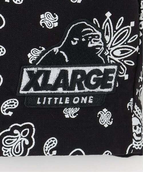 XLARGE KIDS(エクストララージキッズ)の「バンダナ総柄 パナマ織ショートパンツ(その他パンツ・キッズ・オフホワイト/ブラック・100cm/110cm/130cm/140cm/120cm/90cm)」の5枚目の写真