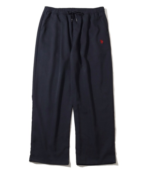 U.S. POLO ASSN.(ユーエスポロアッスン)の「【U.S. POLO ASSN./ユーエスポロアッスン】接触冷感 ワンポイント刺繍 リラクシング イージーパンツ(その他パンツ・メンズ・ブラック/グレー/ブルーグレー・M/LL/L)」の1枚目の写真