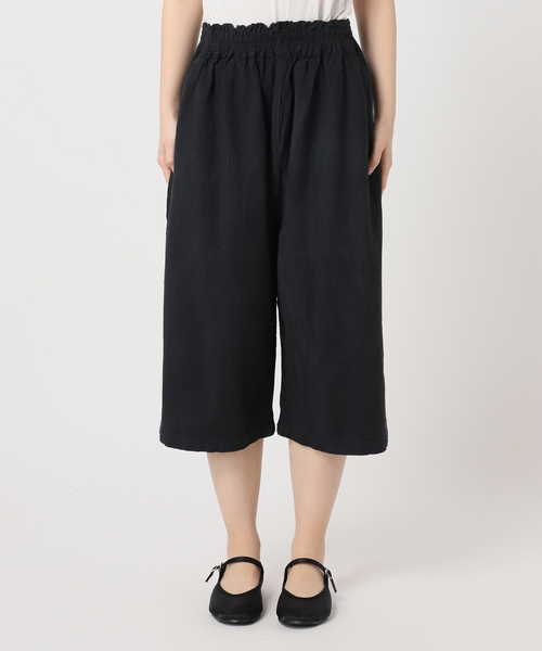 CITYSHOP（シティーショップ）の「FUJIN TREE × 鄭惠中 別注 SHORT LEG パンツ（その他パンツ・レディース・ブラック・LARGE）」の5枚目の写真