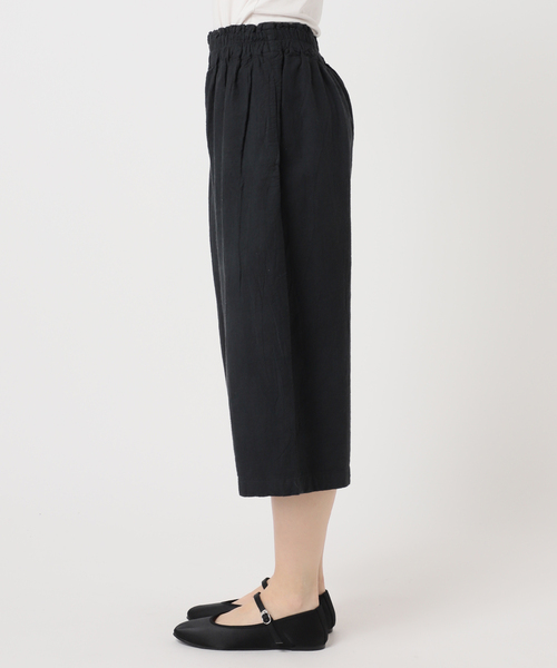 CITYSHOP（シティーショップ）の「FUJIN TREE × 鄭惠中 別注 SHORT LEG パンツ（その他パンツ・レディース・ブラック・LARGE）」の4枚目の写真