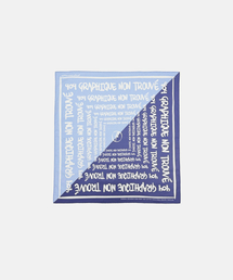 MOIF（モイフ）の「[SS26] 404 GNF BANDANA / BLUE（バンダナ/スカーフ）」