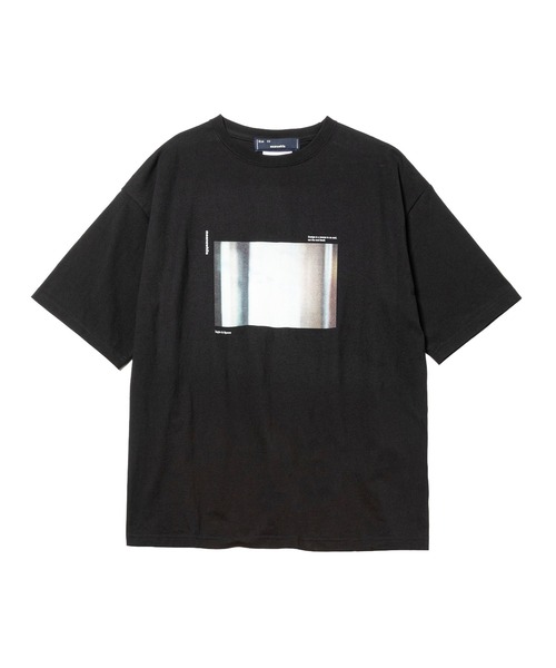 meanswhile(ミーンズワイル)の「Abstract Photograph Tee(Tシャツ/カットソー・メンズ・ホワイト系2/ホワイト系1/ブラック系1/ブラック系2・2(M)/1(S)/4(XL)/3(L))」の4枚目の写真