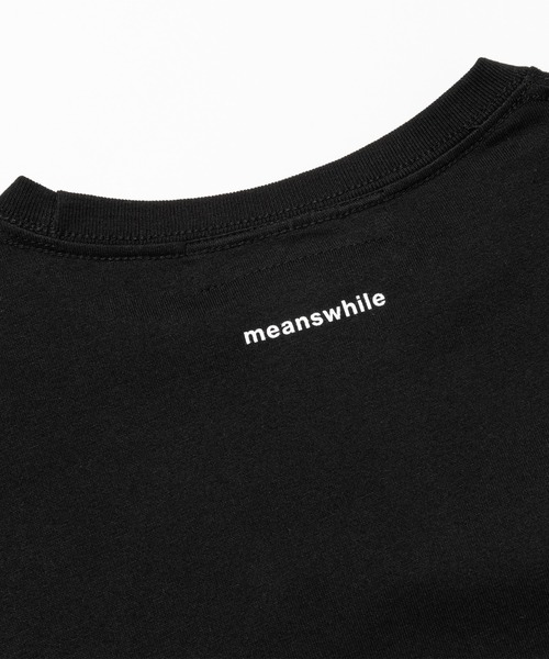 meanswhile(ミーンズワイル)の「Abstract Photograph Tee(Tシャツ/カットソー・メンズ・ホワイト系2/ホワイト系1/ブラック系1/ブラック系2・2(M)/1(S)/4(XL)/3(L))」の14枚目の写真