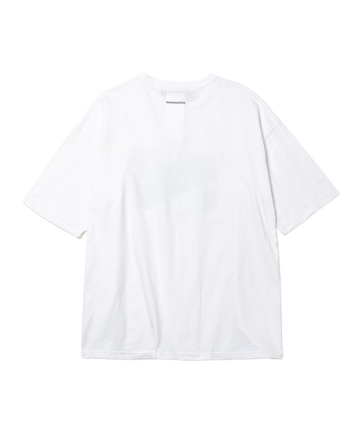 meanswhile(ミーンズワイル)の「Abstract Photograph Tee(Tシャツ/カットソー・メンズ・ホワイト系2/ホワイト系1/ブラック系1/ブラック系2・2(M)/1(S)/4(XL)/3(L))」の9枚目の写真