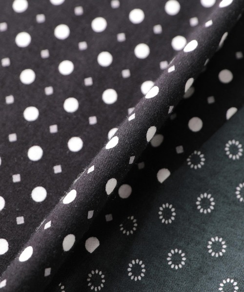 ZUCCa(ズッカ)の「DOT DOCKING JERSEY / タンクトップ / P(タンクトップ・レディース・ブラック/ブルー・M size)」の5枚目の写真