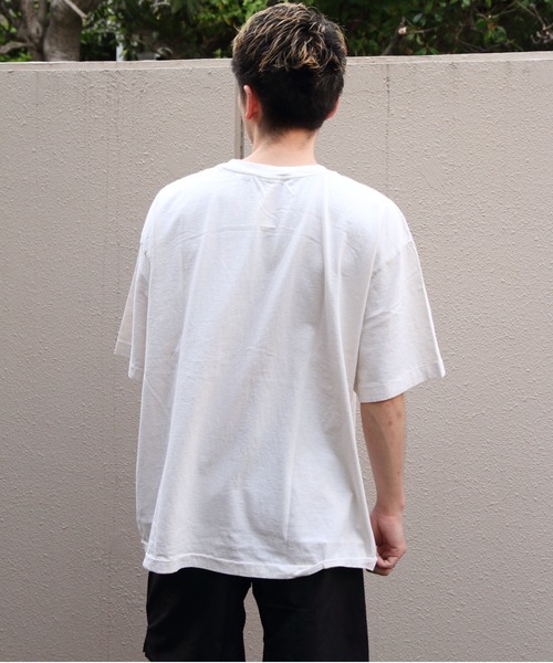 WALLA WALLA SPORT（ワラワラスポーツ）の「WALLA WALLA SPORTS/ワラワラスポーツ 6oz チューブポケットTEE　6oz TUBE POCKET TEE（Tシャツ/カットソー・メンズ・スミクロ/ホワイト/アイボリー・M/L/XL）」の17枚目の写真