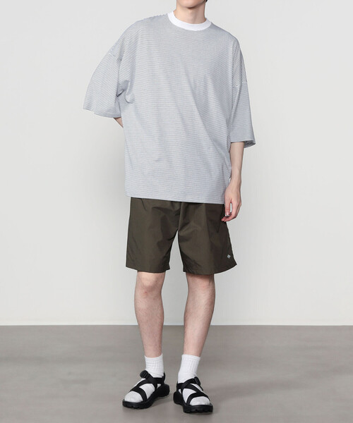 DANTON(ダントン)の「DANTON | スタナーナイロン イージーショーツ MEN(その他パンツ・メンズ・オリーブ/グレー系その他/ブラック・XL/L)」の14枚目の写真