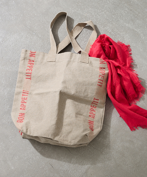 FRAMeWORK(フレームワーク)の「CHARVET EDITIONS SAC BON APPETIT(トートバッグ・レディース・レッド/ブラック・FREE)」の2枚目の写真