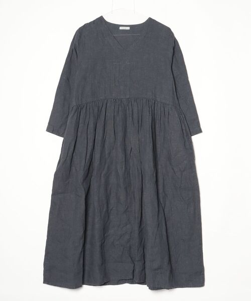 古着 ワンピース ブランド古着】7分袖ワンピース（ワンピース）｜fog linen work