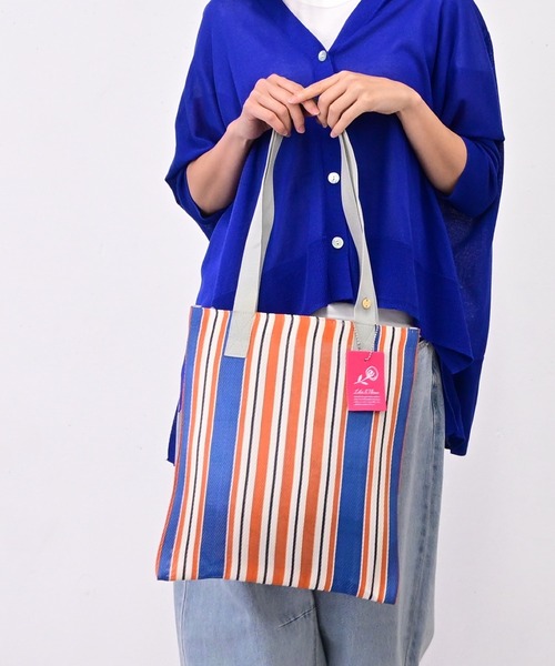 MILLION CARATS(ミリオンカラッツ)の「Market Bag(トートバッグ・レディース・ピンク/グリーン/オフホワイト/ネイビー/ブラウン・FREE)」の9枚目の写真