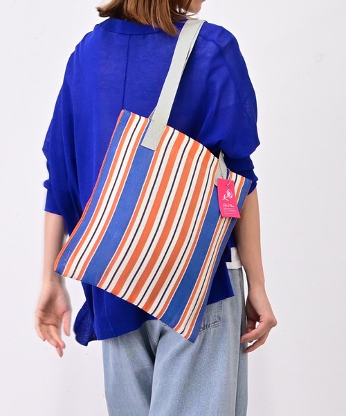 MILLION CARATS(ミリオンカラッツ)の「Market Bag(トートバッグ・レディース・ピンク/グリーン/オフホワイト/ネイビー/ブラウン・FREE)」の10枚目の写真