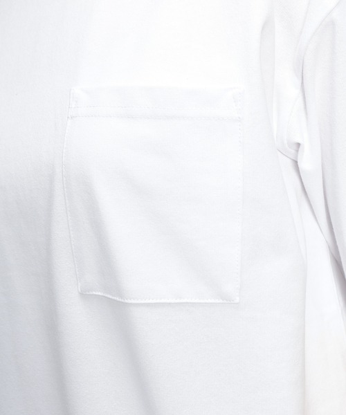 Goodwear(グッドウェア)の「Goodwear (グッドウェア) Tシャツ 半袖 USAコットン ポケット付き レギュラー クルーネック ポケT 2W715226(Tシャツ/カットソー・メンズ・ホワイト/ブラック/ネイビー・LL/L/M)」の7枚目の写真