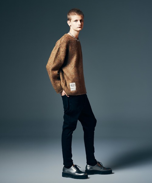 glamb(グラム)の「Fuzzy Pullover Knit / ファジープルオーバーニット(ニット/セーター・メンズ・ブルー/ブラウン・S/M/L)」の13枚目の写真