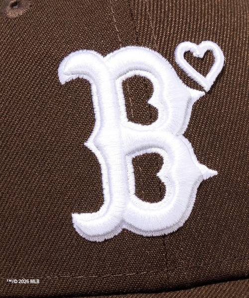 STUDIOUS(ステュディオス)の「【BASICKS】x Newera Red Sox Cap(キャップ・メンズ・ブラウン・FREE)」の8枚目の写真