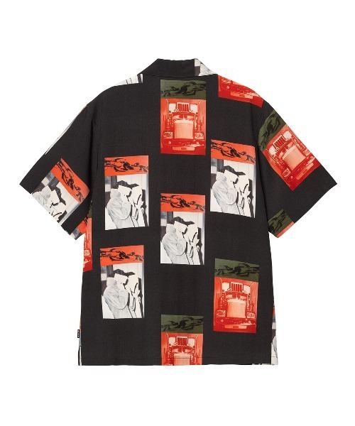 Carhartt WIP(カーハートダブリューアイピー)の「Carhartt WIP S/S SEAN HAMILTON SHIRT(カーハートワークインプログレス ショートスリーブ ショーン ハミルトン シャツ)(シャツ/ブラウス・メンズ・ブラック・SMALL/X-LARGE/LARGE/MEDIUM)」の3枚目の写真