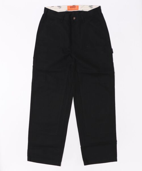 UNIVERSAL OVERALL(ユニバーサルオーバーオール)の「/UNIVERSAL OVERALL/DOUBLEKNEE PAINTERPT(チノパンツ・メンズ・ブラック・LARGE)」の1枚目の写真