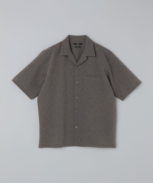 SHIPS（シップス）の「SHIPS:〈セットアップ対応/ 撥水〉Comfy Line DRYAIR ショートスリーブ シャツ（シャツ/ブラウス・メンズ・グレー/ブラック/ネイビー・LARGE/MEDIUM/SMALL/X-LARGE）」の12枚目の写真