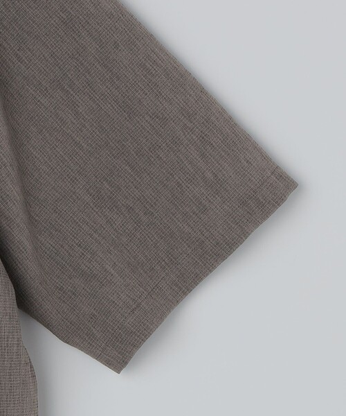 SHIPS（シップス）の「SHIPS:〈セットアップ対応/ 撥水〉Comfy Line DRYAIR ショートスリーブ シャツ（シャツ/ブラウス・メンズ・グレー/ブラック/ネイビー・LARGE/MEDIUM/SMALL/X-LARGE）」の16枚目の写真