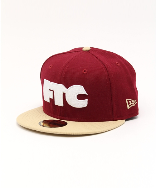 FTC（エフティーシー）の「NEW ERA 59FIFTY（キャップ・メンズ・ブラック/ネイビー/バーガンディー・7 1/2/7 3/8/7 1/4/7 5/8）」の3枚目の写真