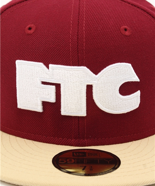 FTC（エフティーシー）の「NEW ERA 59FIFTY（キャップ・メンズ・ブラック/ネイビー/バーガンディー・7 1/2/7 3/8/7 1/4/7 5/8）」の7枚目の写真