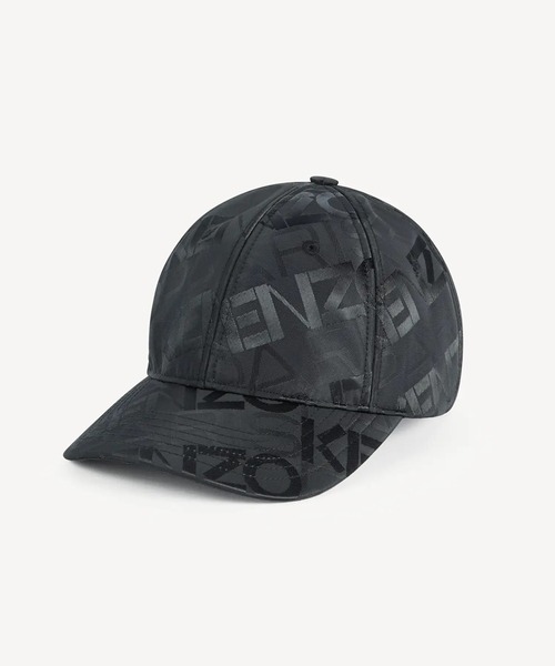KENZO MINAMI(ケンゾーミナミ)の「【KENZO】FE58AC501FW1 MULTI LOGO CAP(キャップ・メンズ・ブラック・FREE)」の1枚目の写真