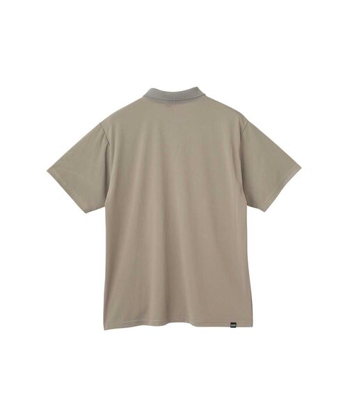 HYSTERIC GLAMOUR(ヒステリックグラマー)の「BAD ASS MAMA ポロ衿付きファンクショナルTシャツ(ポロシャツ・メンズ・グレー/ブラック/カーキ・X-LARGE/LARGE/MEDIUM/SMALL)」の4枚目の写真